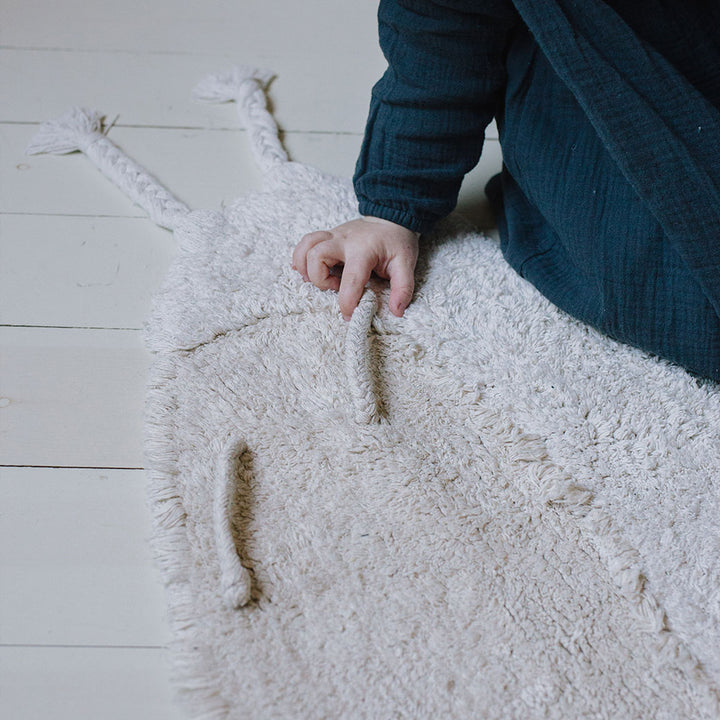 Snail Washable Animal Rug