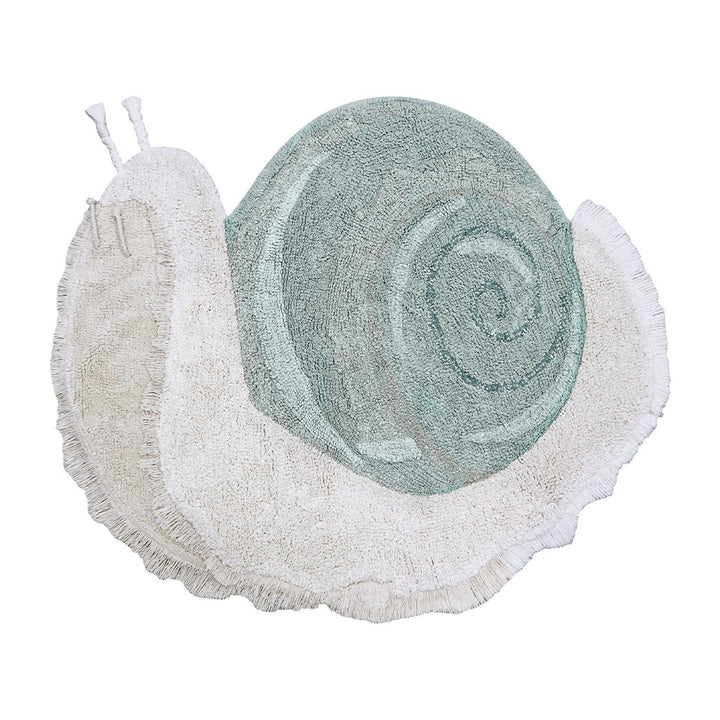 Snail Washable Animal Rug