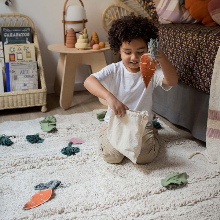 Veggie Garden Washable Rug