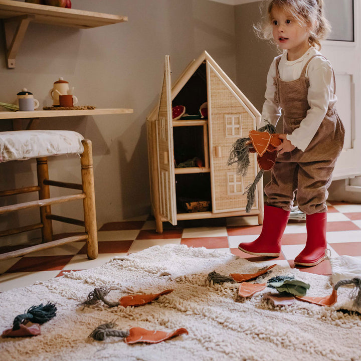 Veggie Garden Washable Rug