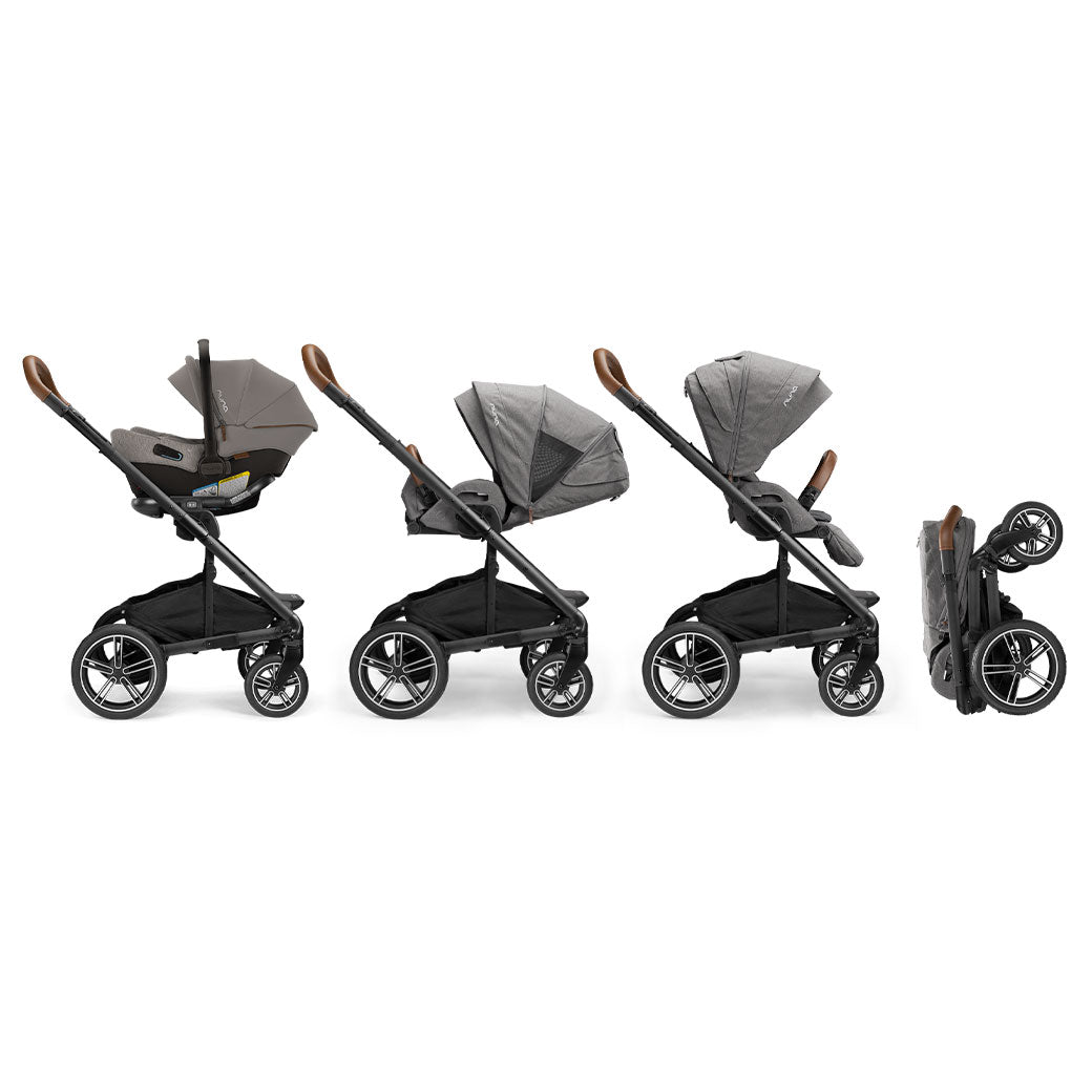 Nuna MIXX Next Stroller PIPA Urbn Travel System Modern Nursery