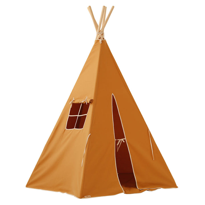 Cotton Teepee Tent & Mat Set