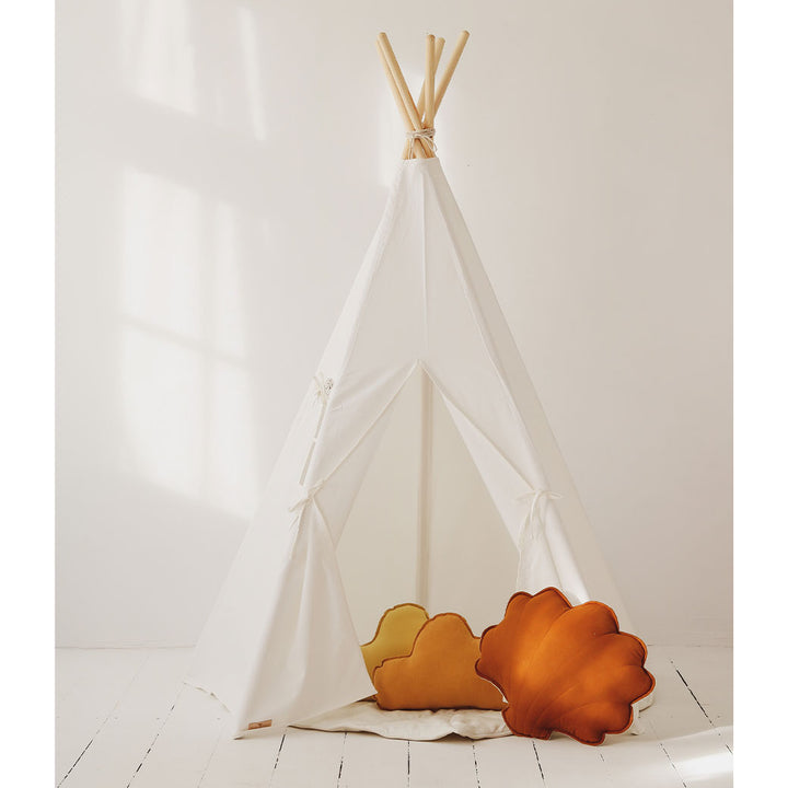 Cotton Teepee Tent & Mat Set