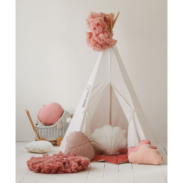 Cotton Teepee Tent & Mat Set