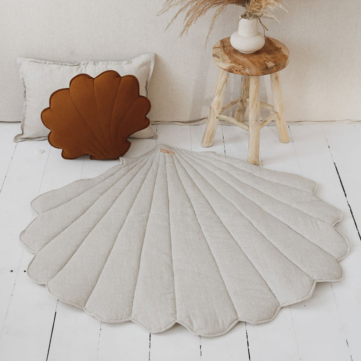 Linen Shell Mat