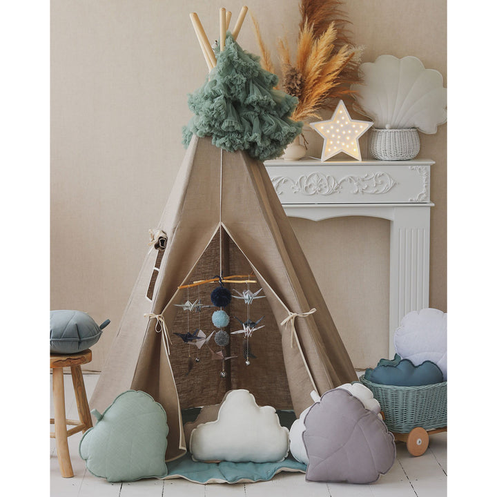 Linen Teepee Tent