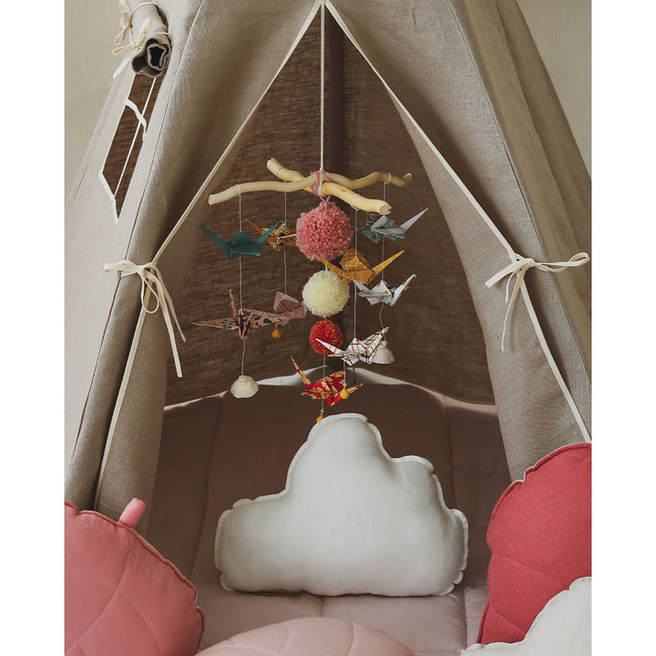 Linen Teepee Tent