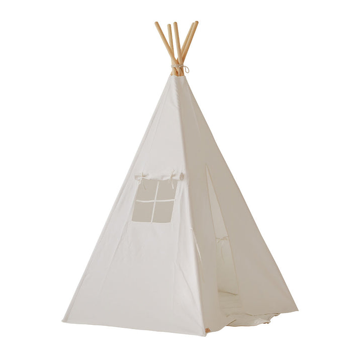 Linen Teepee Tent and Mat Set