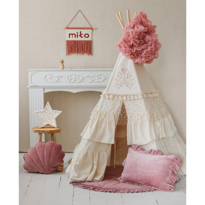 Teepee Tent with Frills