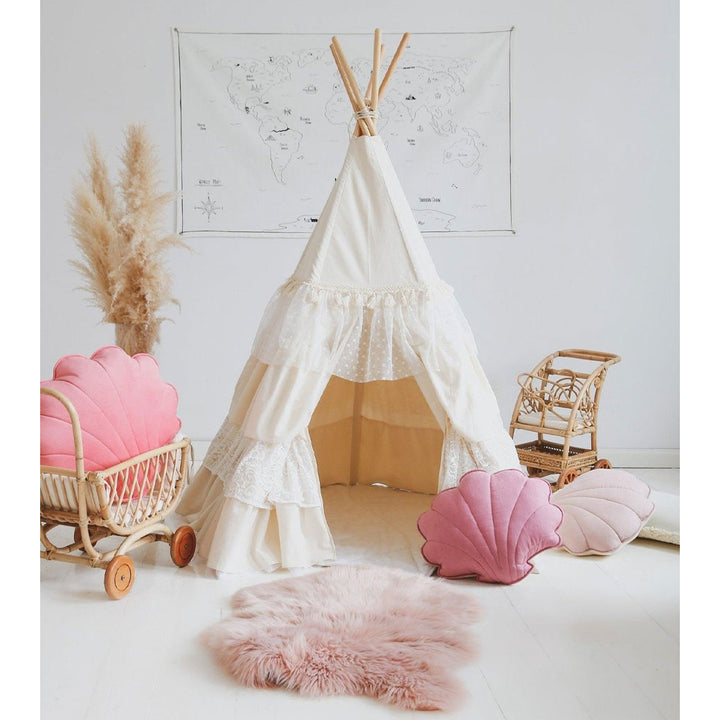 Teepee Tent with Frills