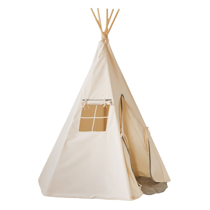 Teepee with Pompoms and Mat Set