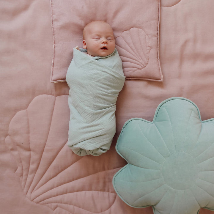 Velvet Flower Pillow