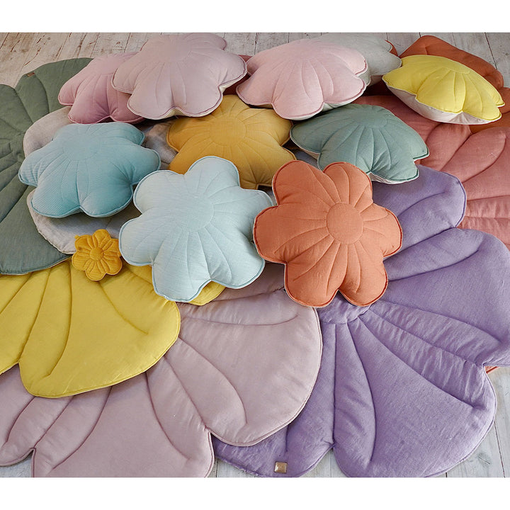 Velvet Flower Pillow