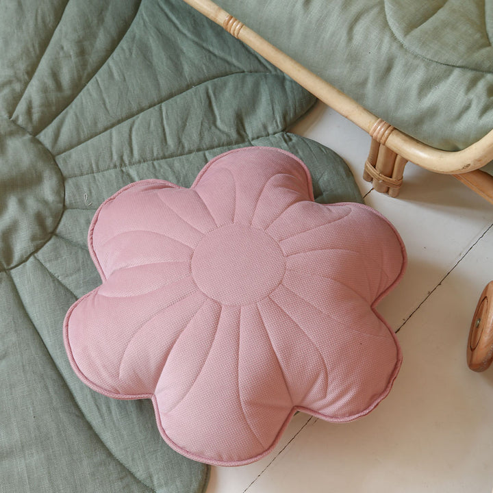 Velvet Flower Pillow