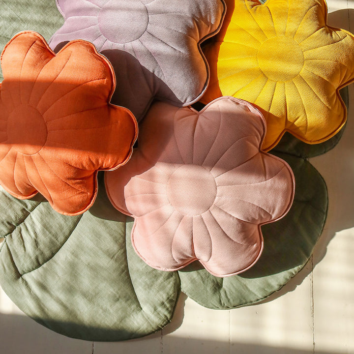 Velvet Flower Pillow