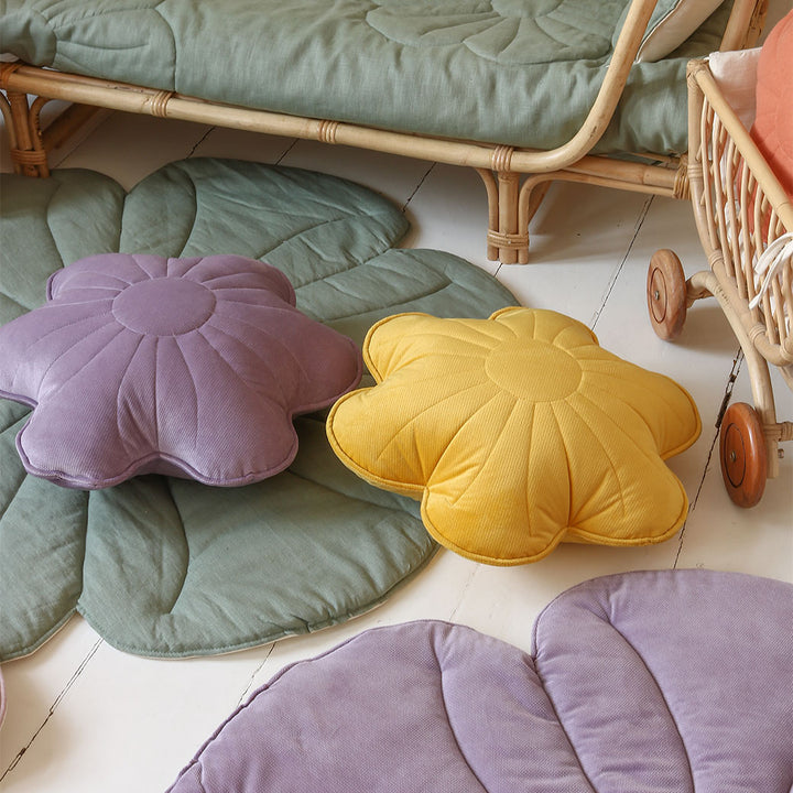 Velvet Flower Pillow