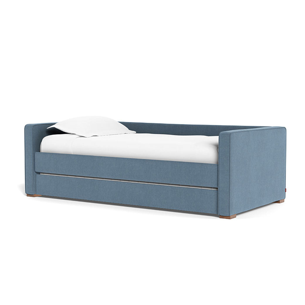 Monte Dorma Upholstered Daybed Performance Heathered Denim Blue Yes