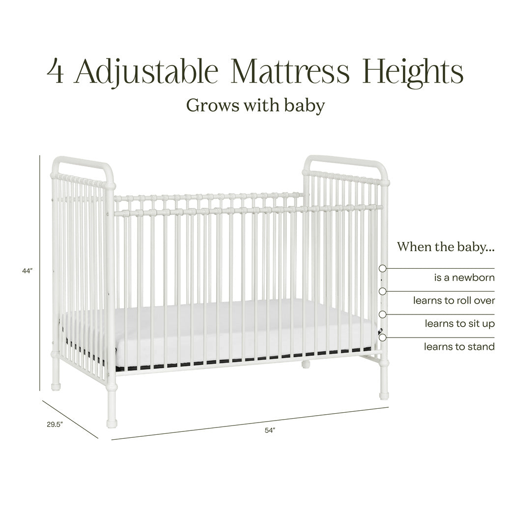 Million dollar baby crib abigail best sale