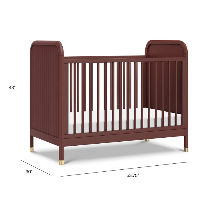 Brimsley Tambour 3-in-1 Convertible Crib