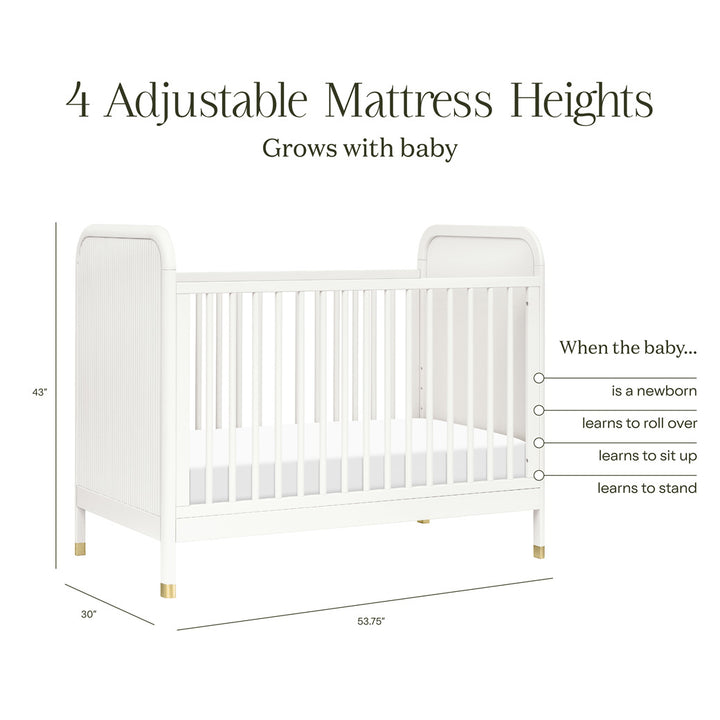 Brimsley Tambour 3-in-1 Convertible Crib