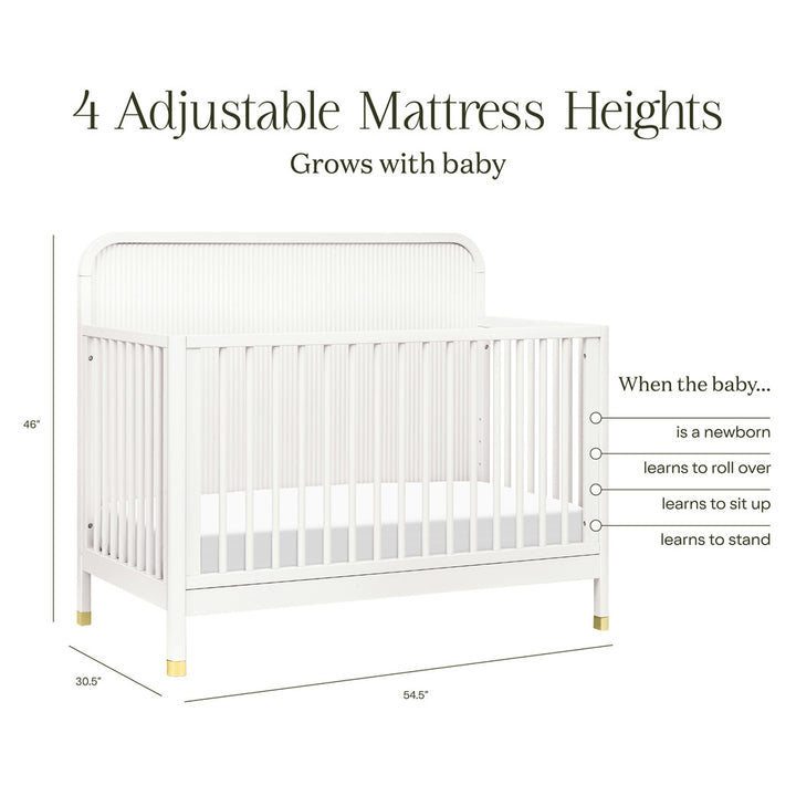 Brimsley Tambour 4-in-1 Convertible Crib