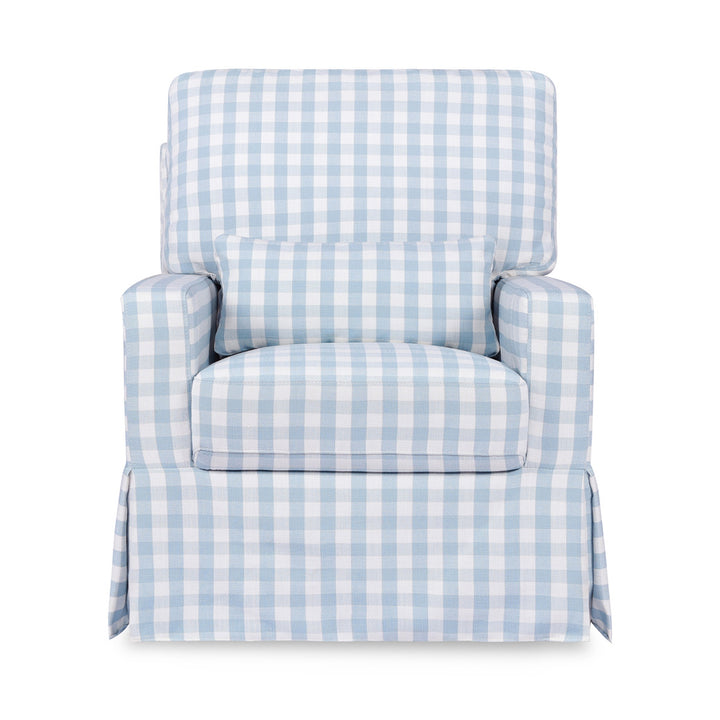 Crawford Pillowback Comfort Swivel Glider