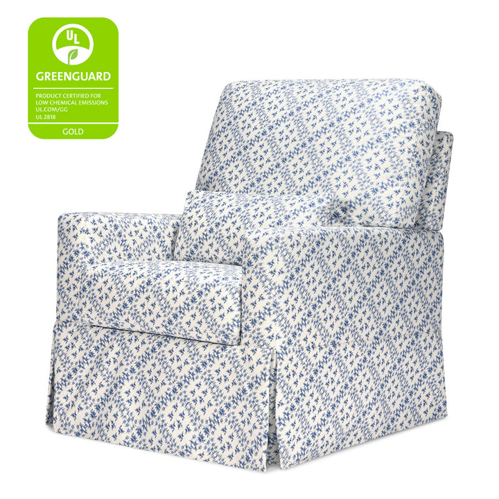 Crawford Pillowback Comfort Swivel Glider