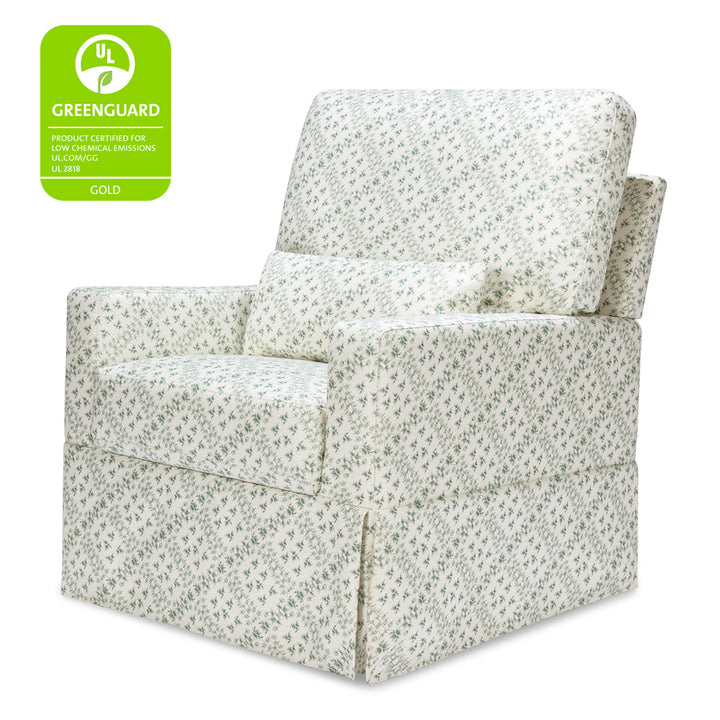 Crawford Pillowback Comfort Swivel Glider