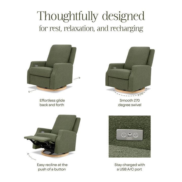 Crewe Electronic Recliner & Swivel Glider