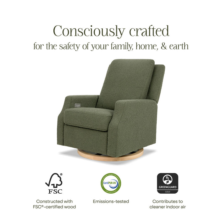 Crewe Electronic Recliner & Swivel Glider