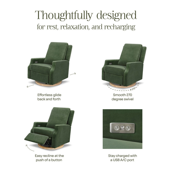 Crewe Electronic Recliner & Swivel Glider