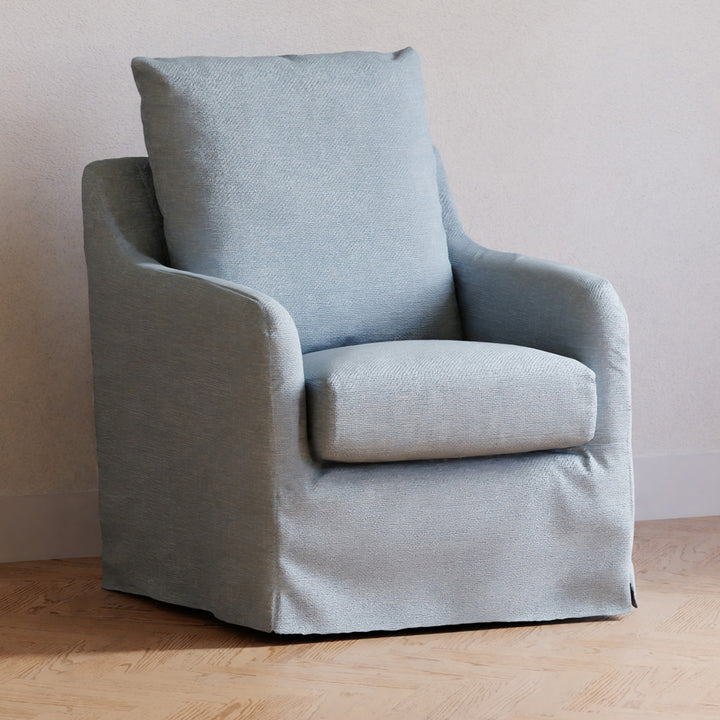 Reese Slipcover Swivel Glider