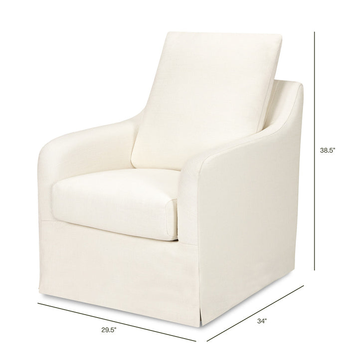 Reese Slipcover Swivel Glider