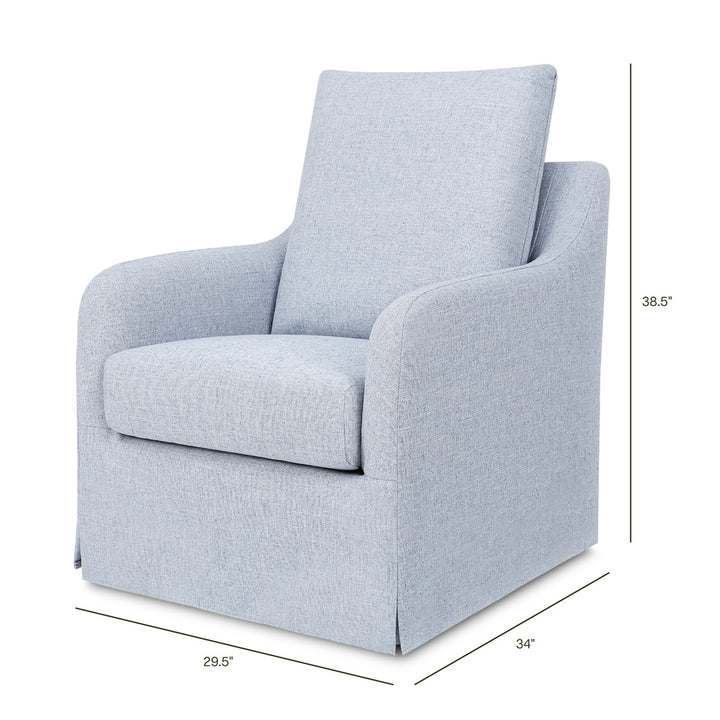 Reese Slipcover Swivel Glider