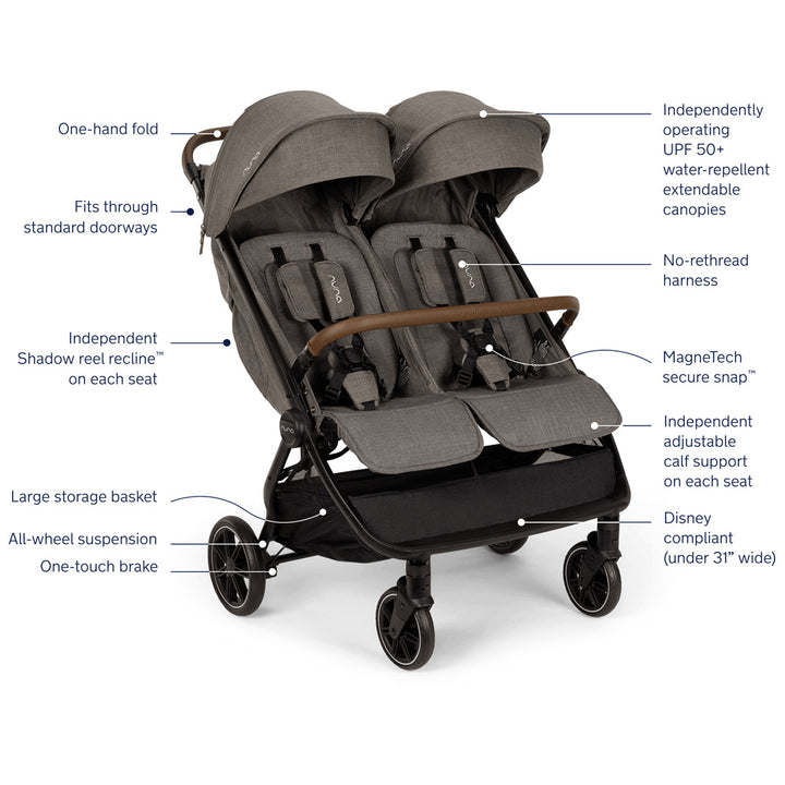 TRVL Dubl Stroller