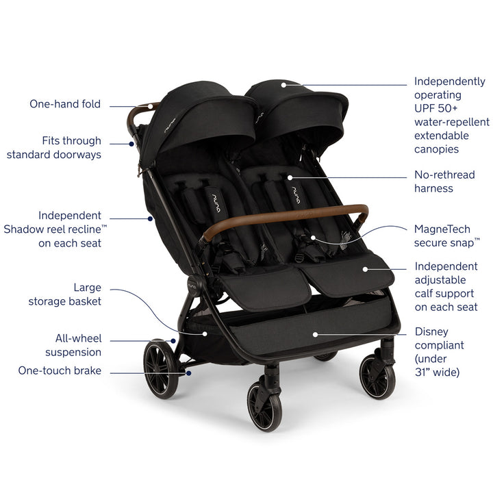 TRVL Dubl Stroller