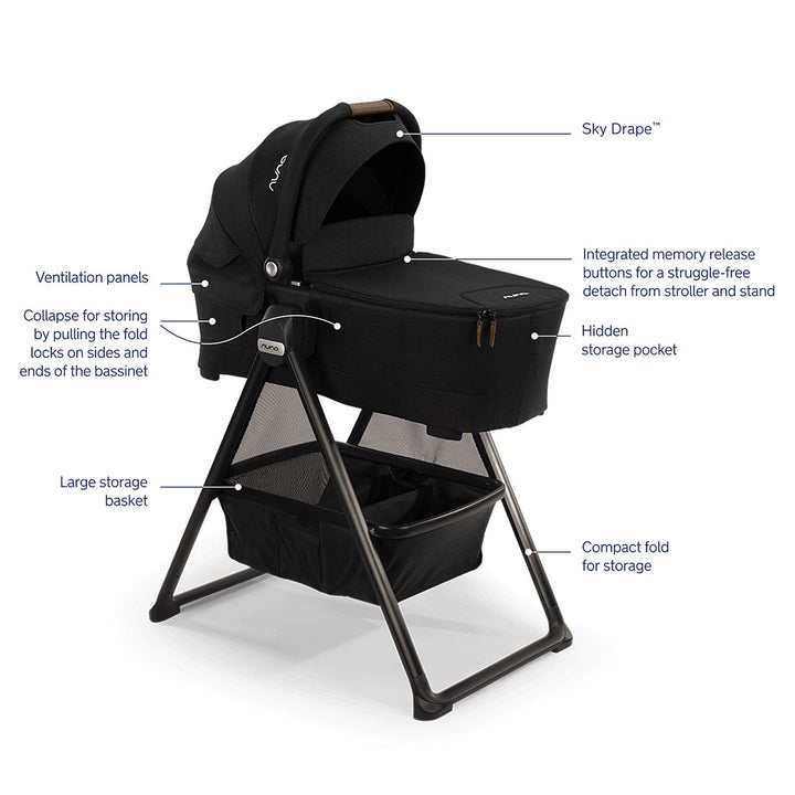 LYTL Series Bassinet + Stand