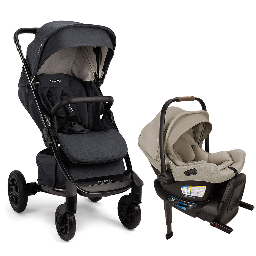 Nuna Tavo Next Pipa Aire Travel System caviar caviar