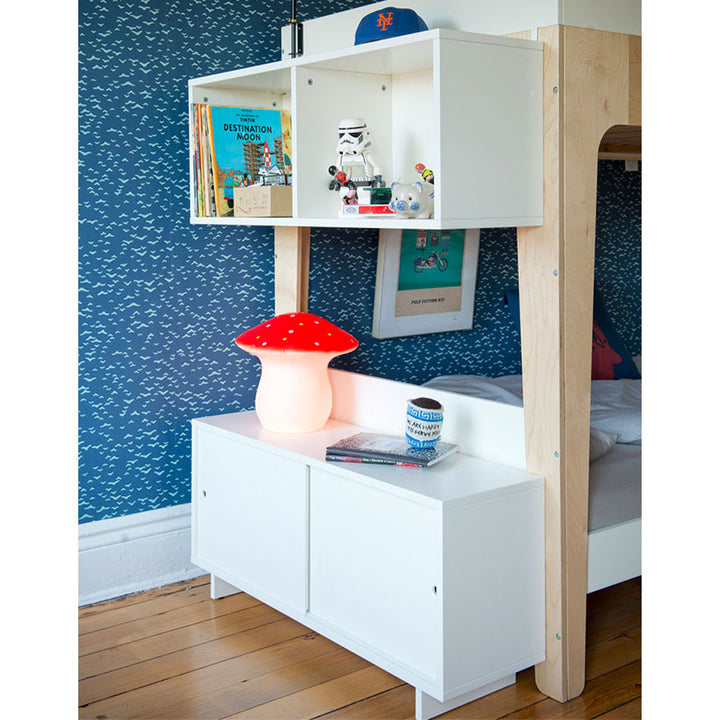 Perch Twin Bunk Bed Storage Console