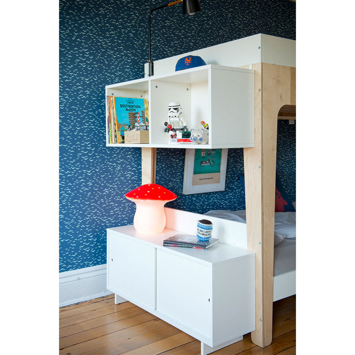 Perch Twin Bunk Bed Shelf