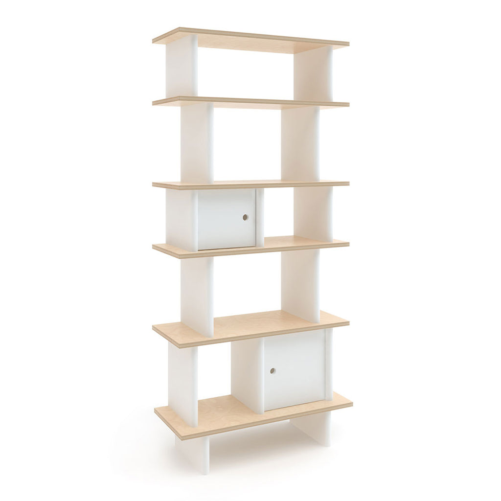 Oeuf Vertical Mini Library, Birch/White