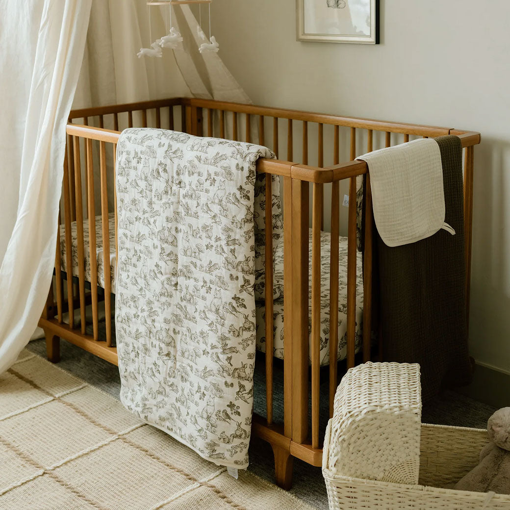 Oilo Jersey Crib Sheet Modern Nursery
