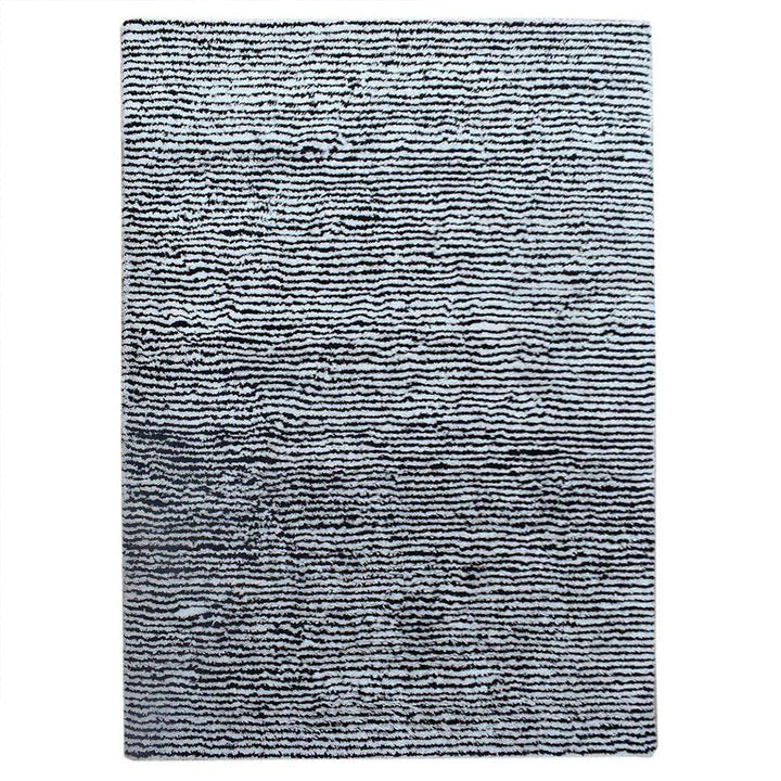 Seersucker Organic Wool & Cotton Shag Rug