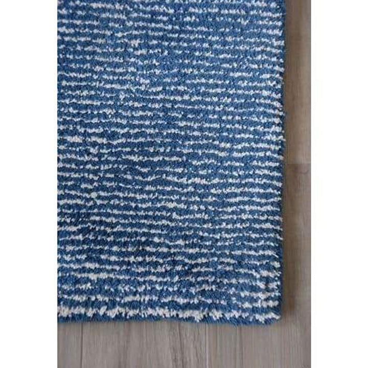 Seersucker Organic Wool & Cotton Shag Rug