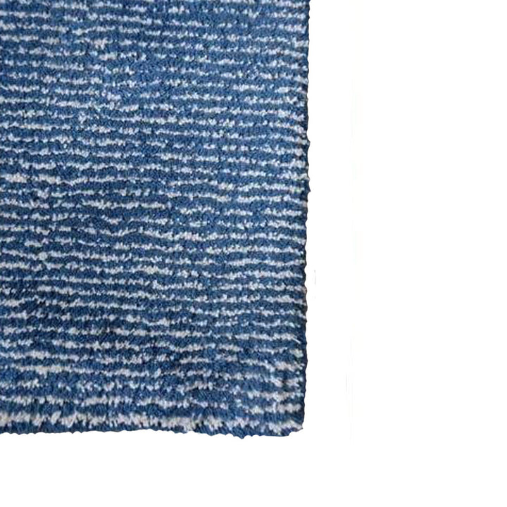 Seersucker Organic Wool & Cotton Shag Rug