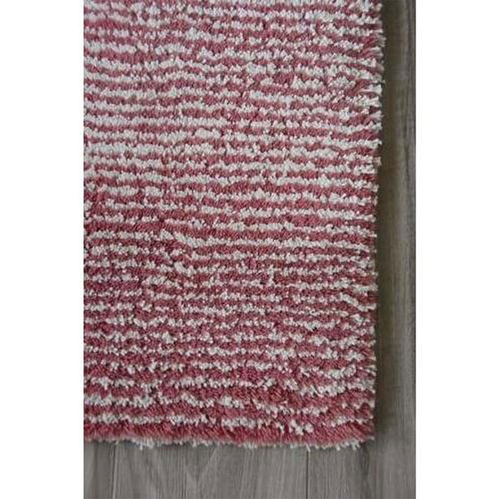 Seersucker Organic Wool & Cotton Shag Rug