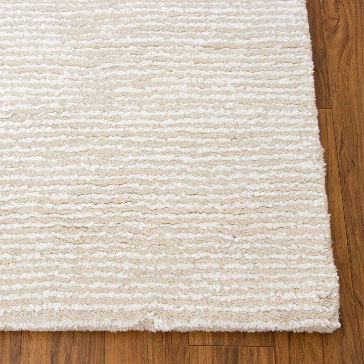 Seersucker Organic Wool & Cotton Shag Rug