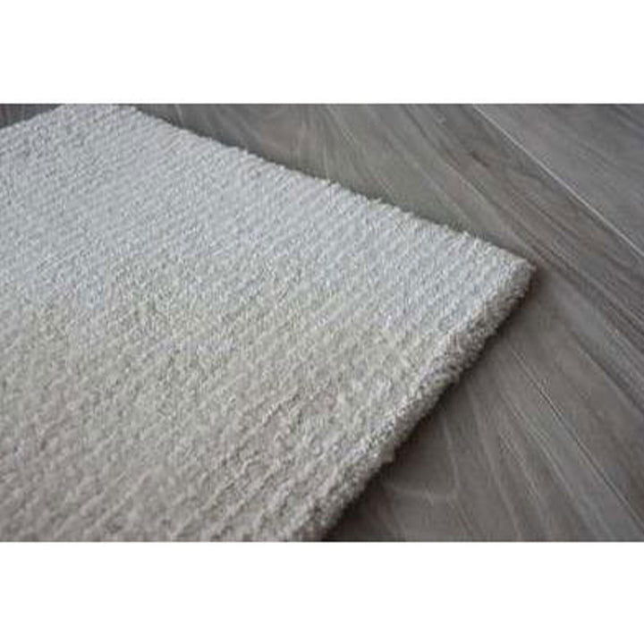 Seersucker Organic Wool & Cotton Shag Rug