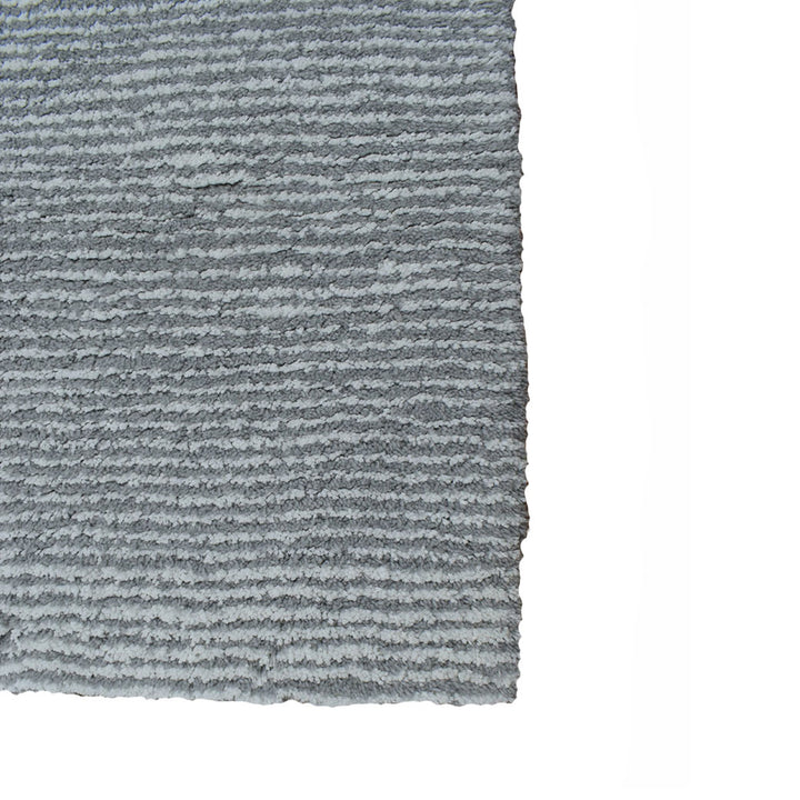 Seersucker Organic Wool & Cotton Shag Rug