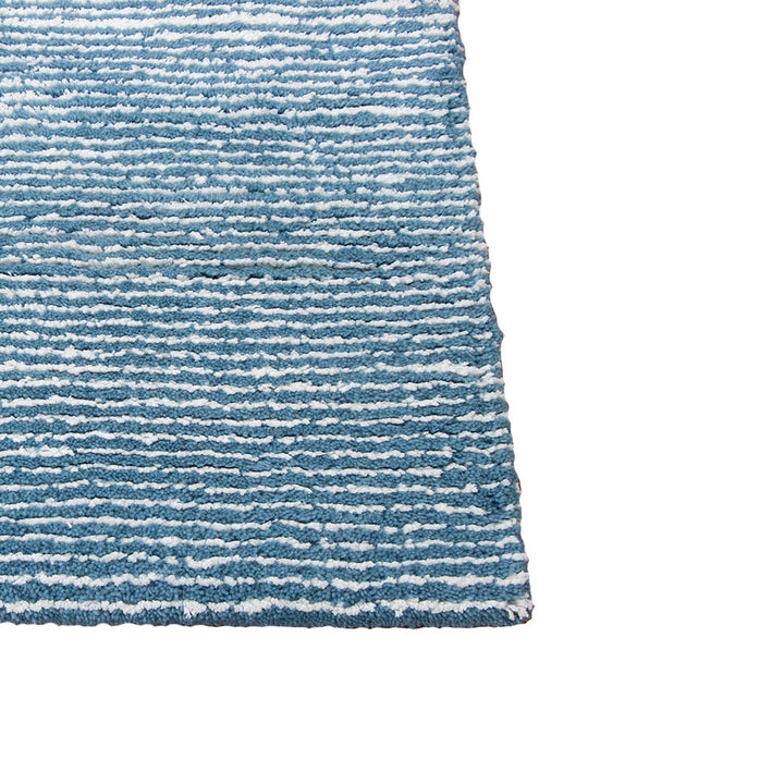 Seersucker Organic Wool & Cotton Shag Rug